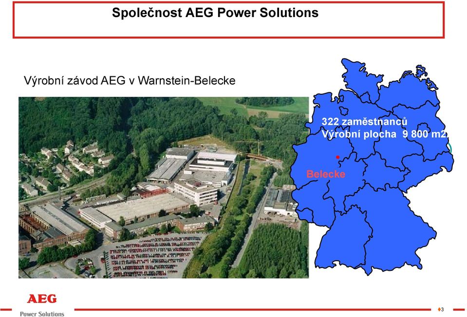 Warnstein-Belecke 322 zaměstnanců