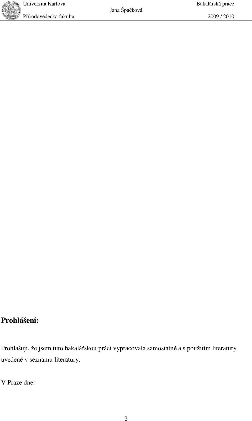 samostatně a s použitím literatury