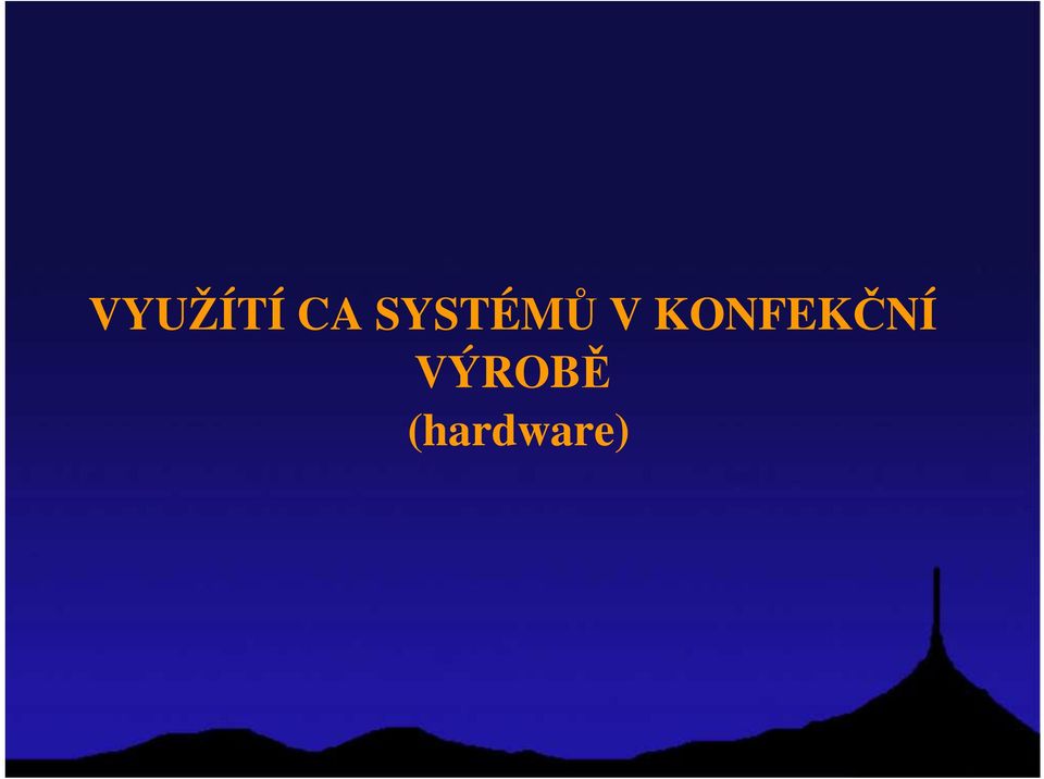 KONFEKČNÍ
