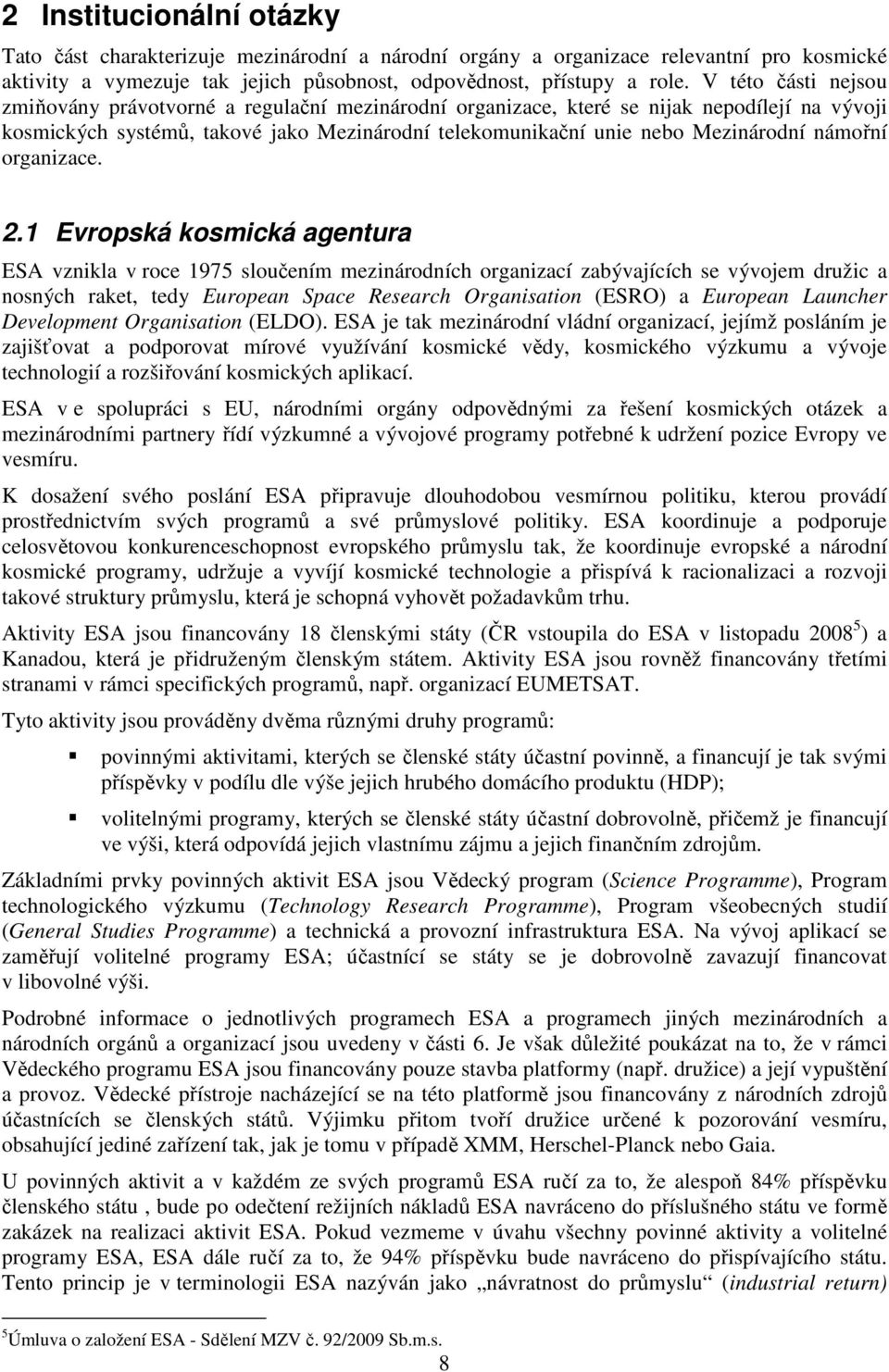 námořní organizace. 2.