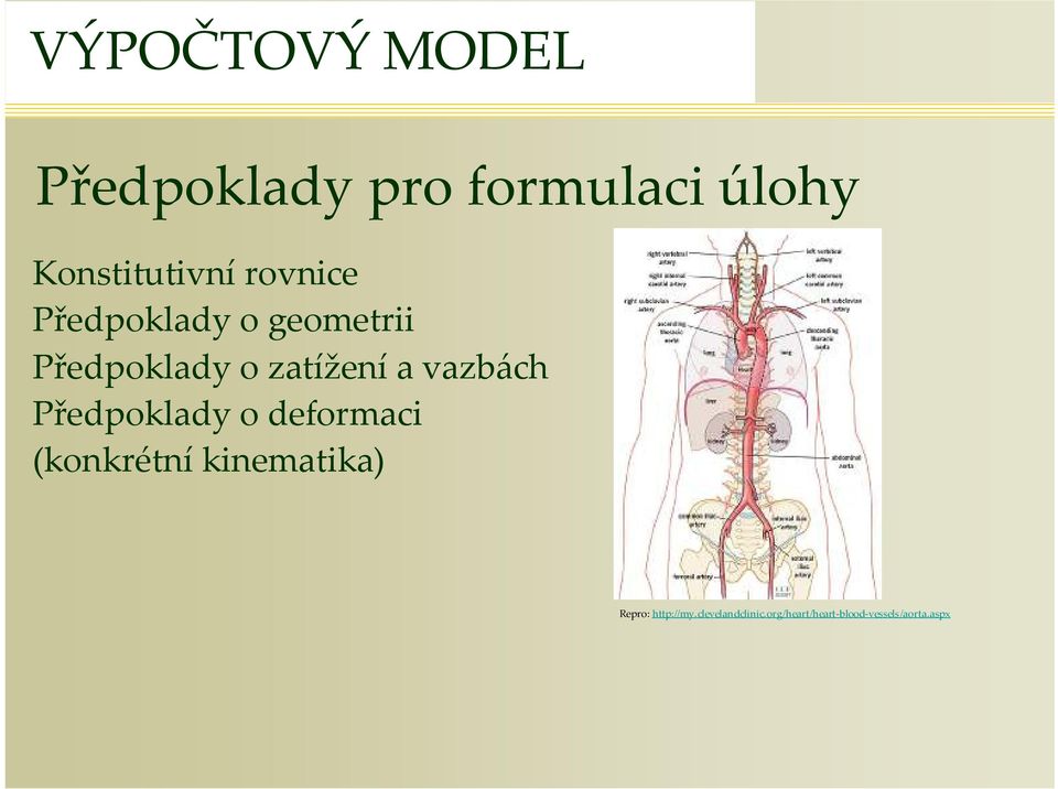zatížení a vazbách Předpoklady o defomaci (konkétní