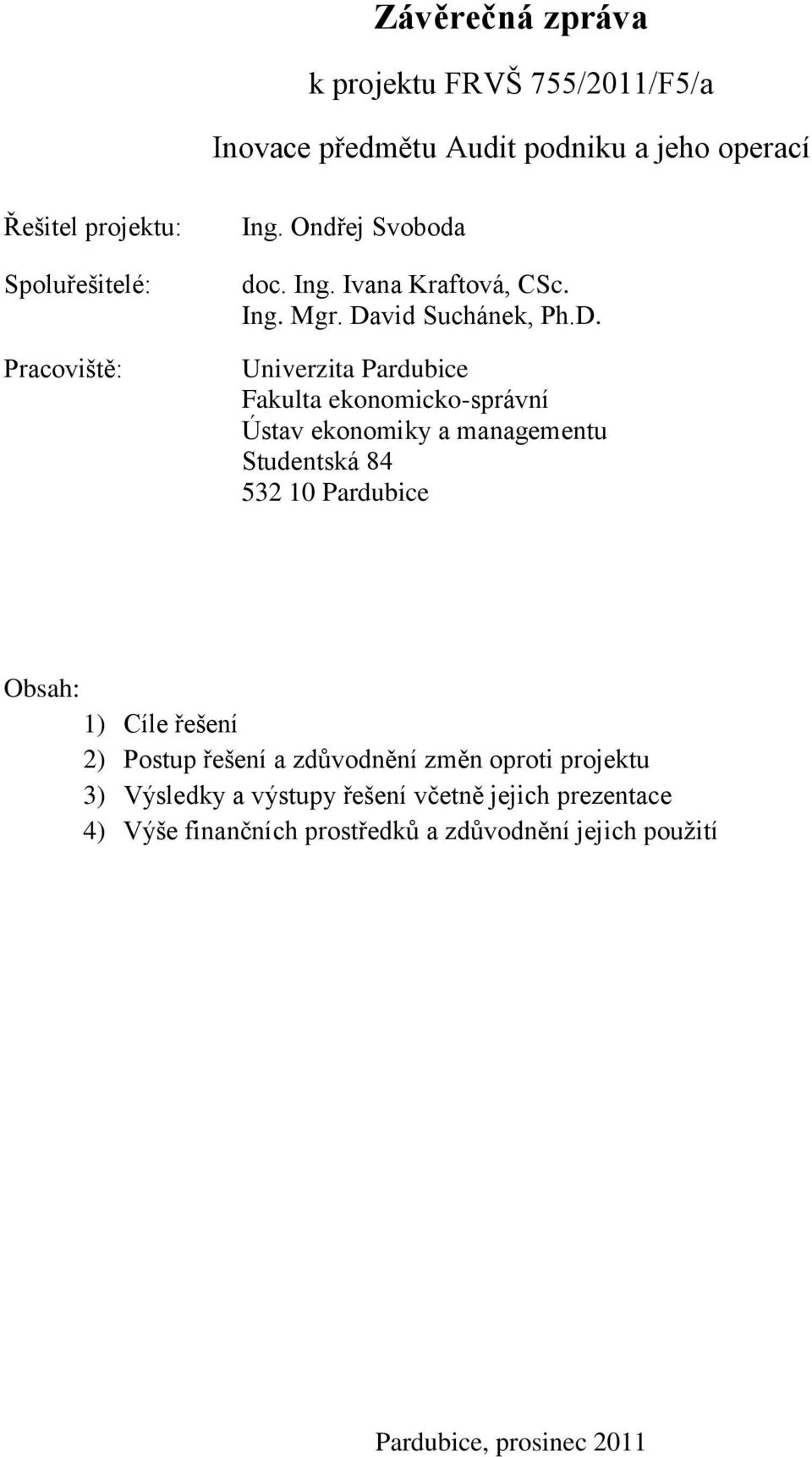 vid Suchánek, Ph.D.