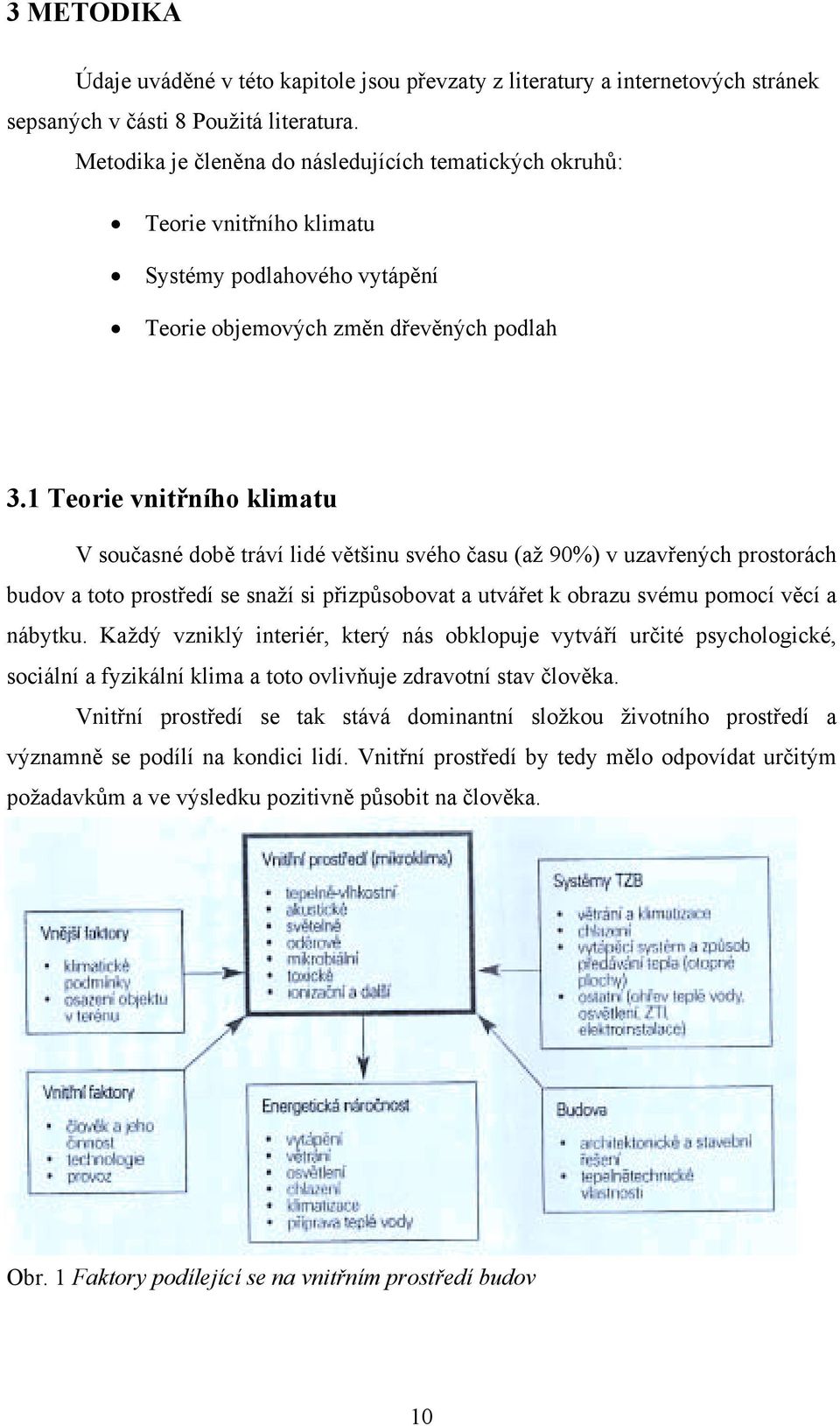 1 Teorie vnitřního klimatu V současné době tráví lidé většinu svého času (až 90%) v uzavřených prostorách budov a toto prostředí se snaží si přizpůsobovat a utvářet k obrazu svému pomocí věcí a