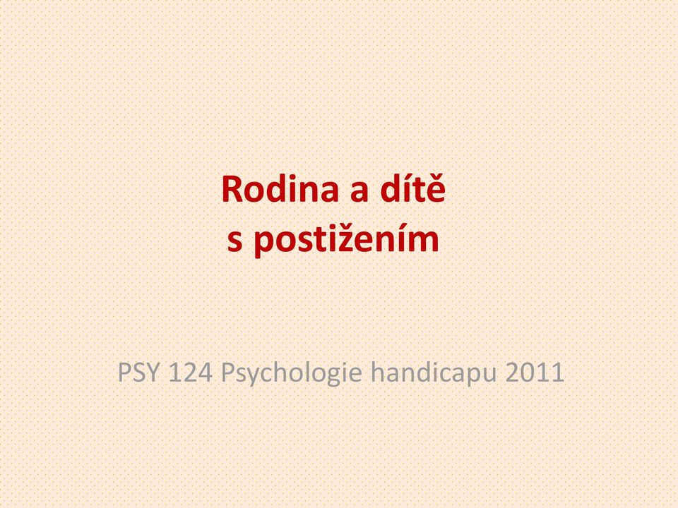 124 Psychologie