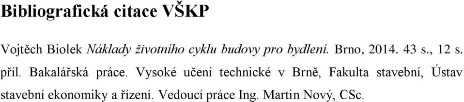 Bakalářská práce.