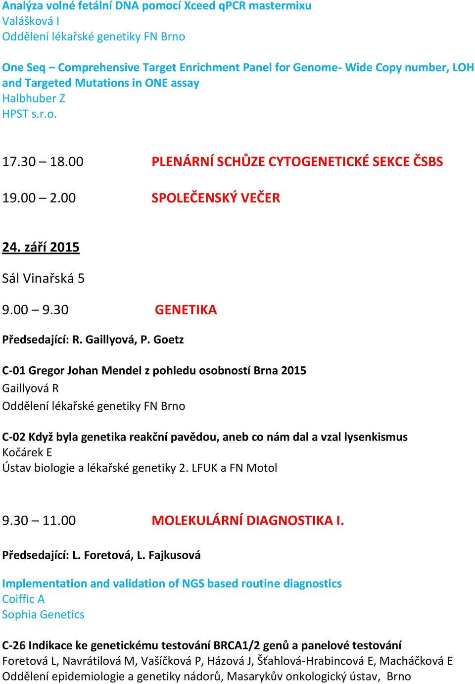 Gaillyová, P.