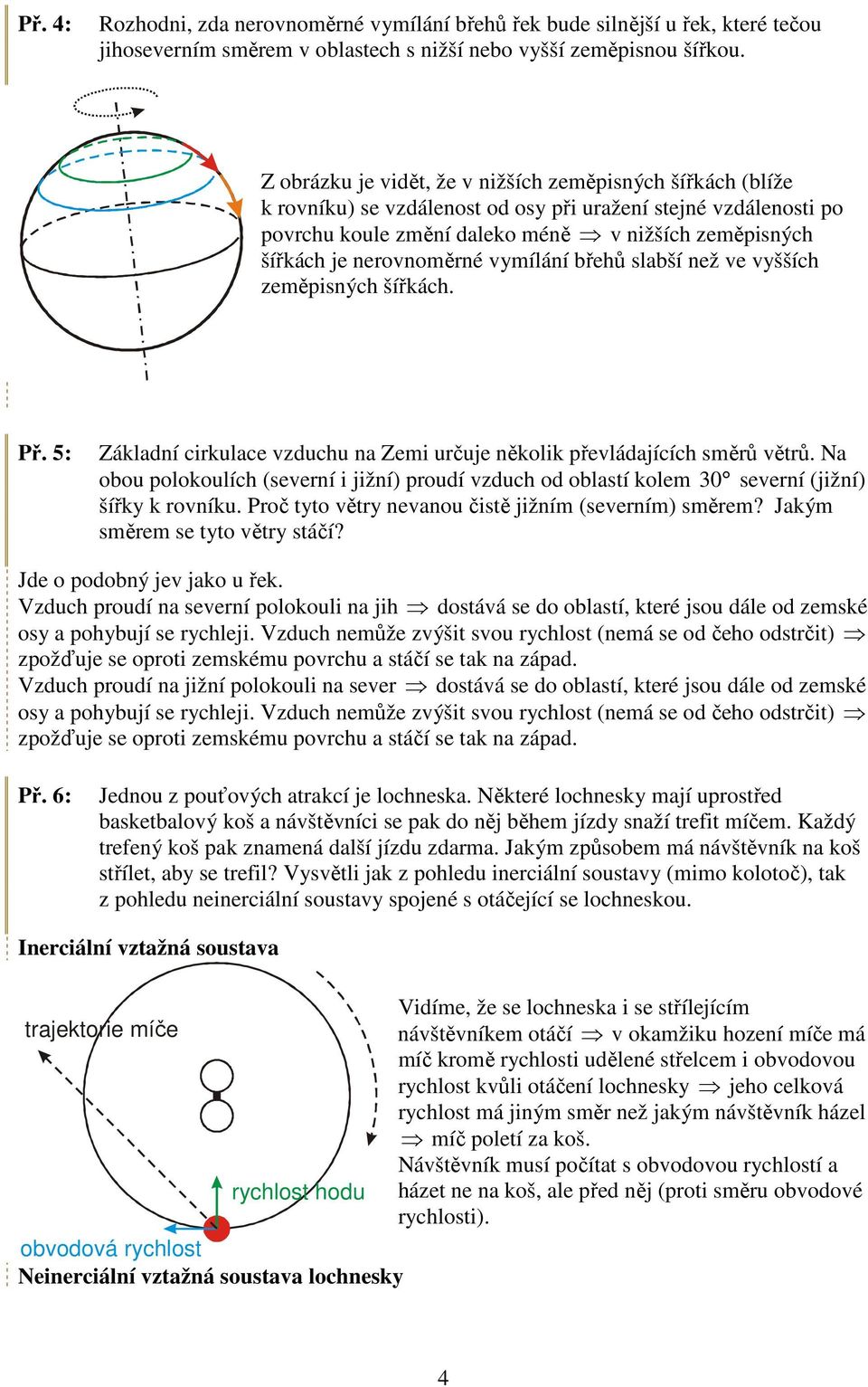 Základní cikulace zduchu na Zemi učuje několik přeládajících směů ětů Na obou polokoulích (seení i jižní) poudí zduch od oblastí kolem 30 seení (jižní) šířky k oníku Poč tyto ěty neanou čistě jižním