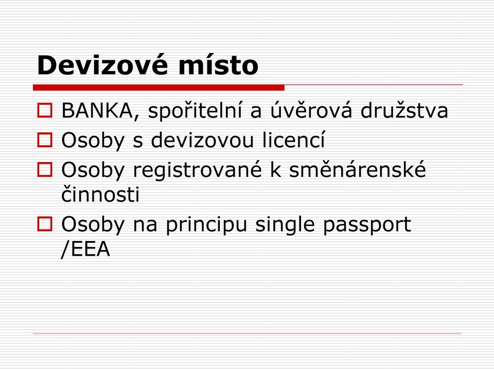 licencí Osoby registrované k