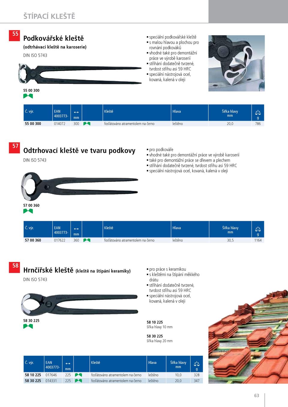 786 57 odtrhovací kleště ve tvaru podkovy DIN ISO 5743 pro podkováře vhodné také pro demontážní práce ve výrobě karoserií také pro demontážní práce se dřevem a plechem střihání dodatečně tvrzené,