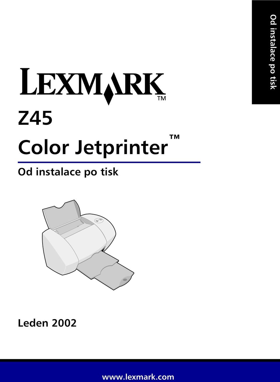 Leden 2002 www.lexmark.