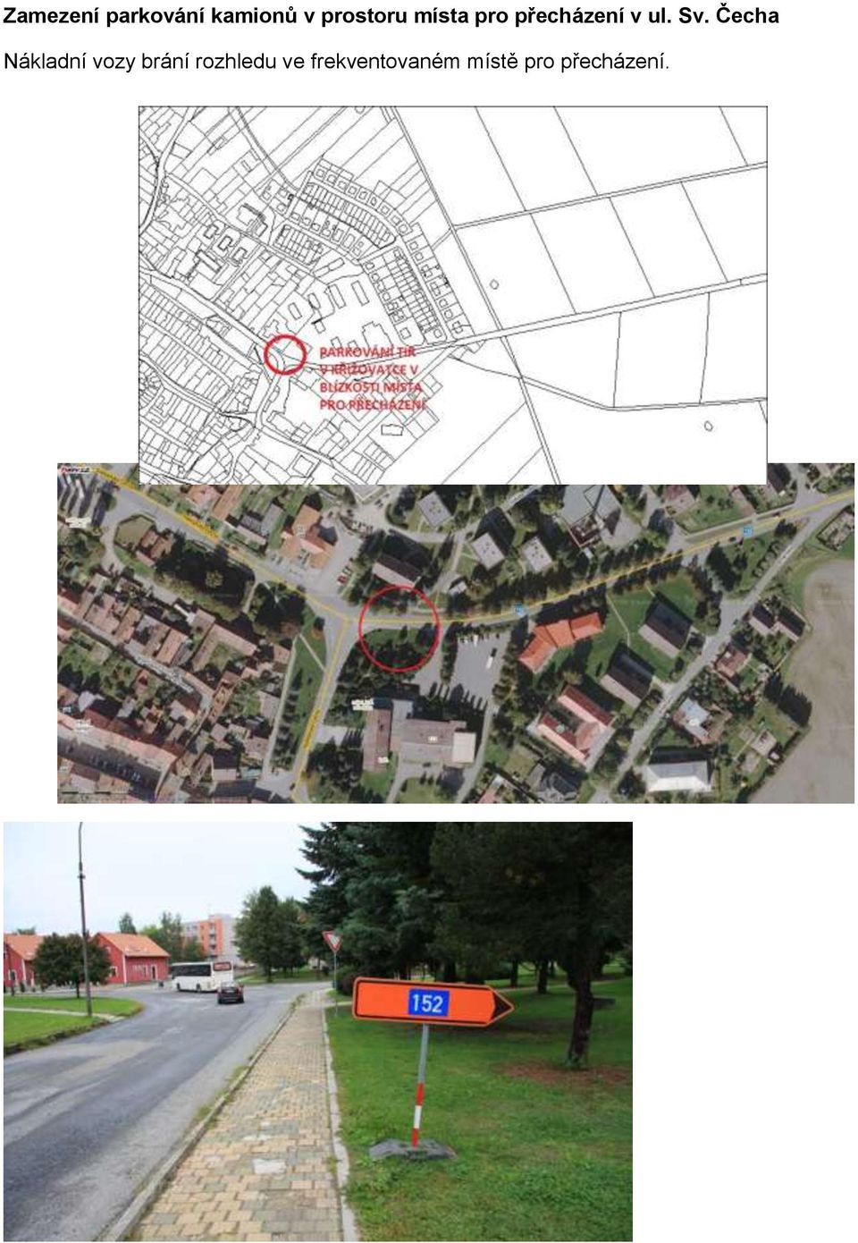 Sv. Čecha Nákladní vozy brání