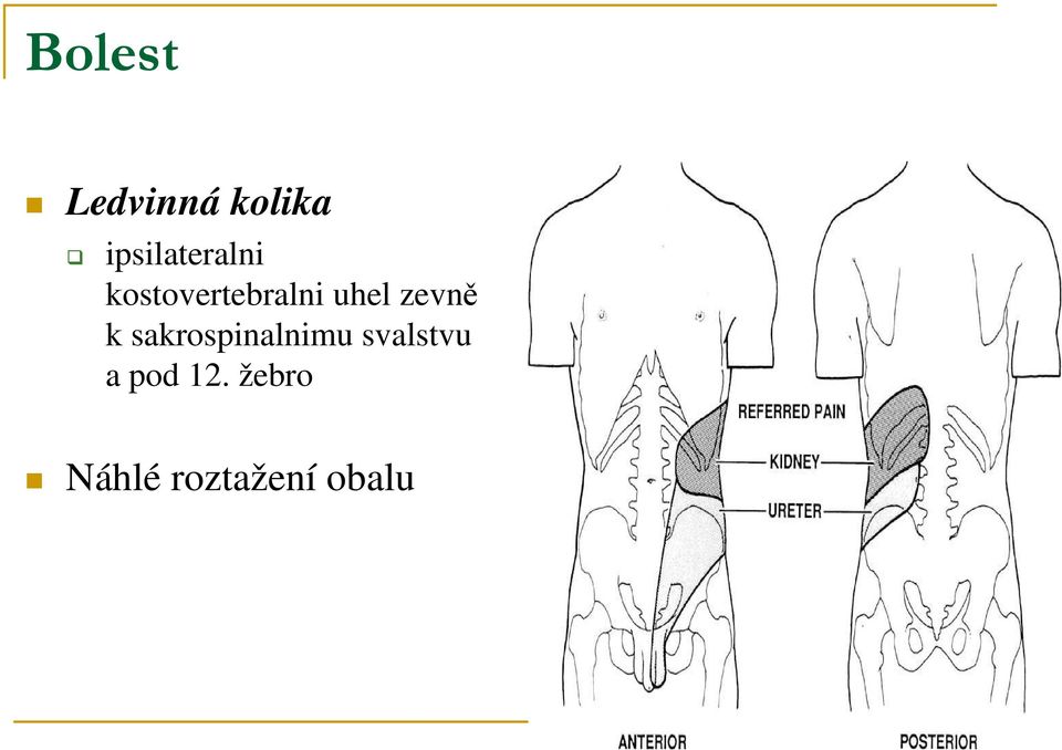 uhel zevně k sakrospinalnimu