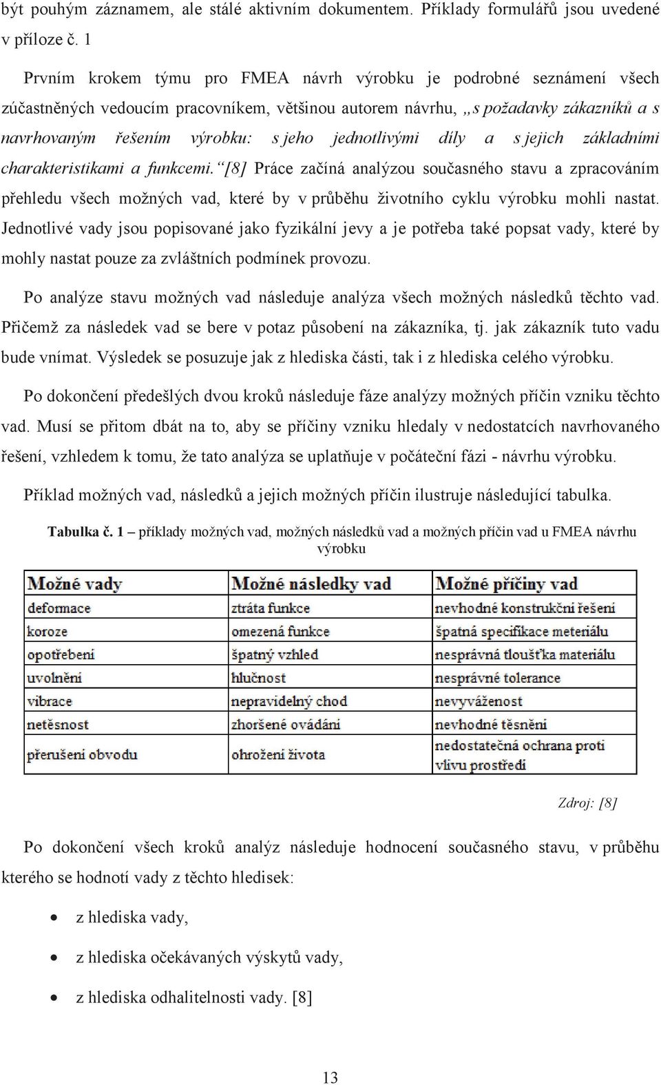 jednotlivými díly a s jejich základními charakteristikami a funkcemi.