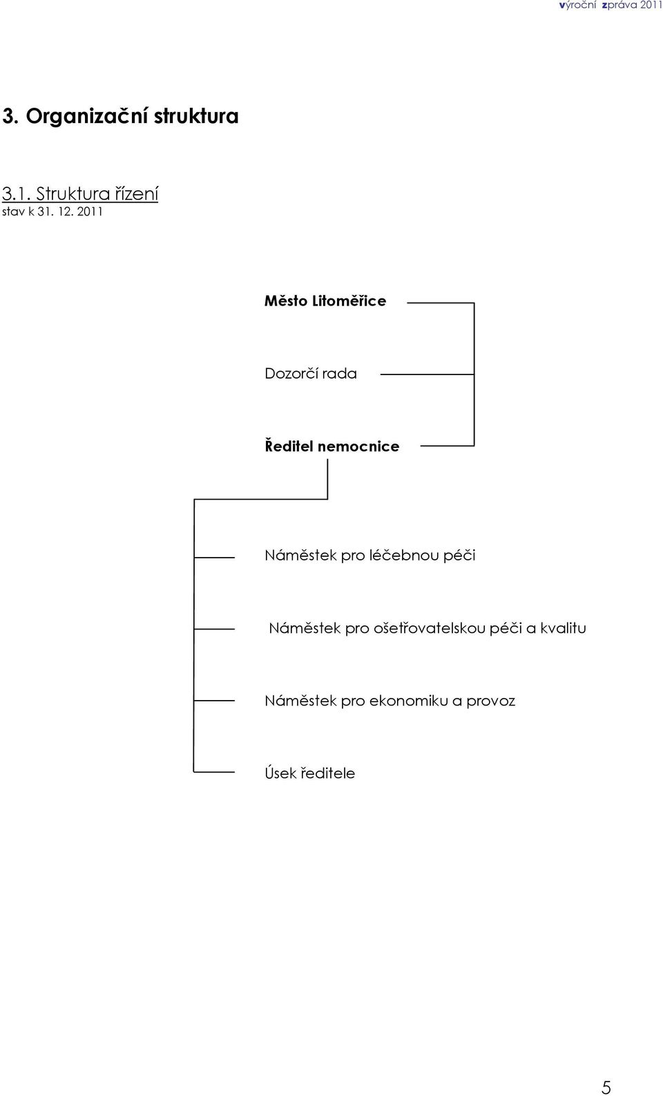 Náměstek pro léčebnou péči Náměstek pro ošetřovatelskou