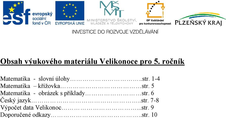 1-4 Matematika kříţovka str.