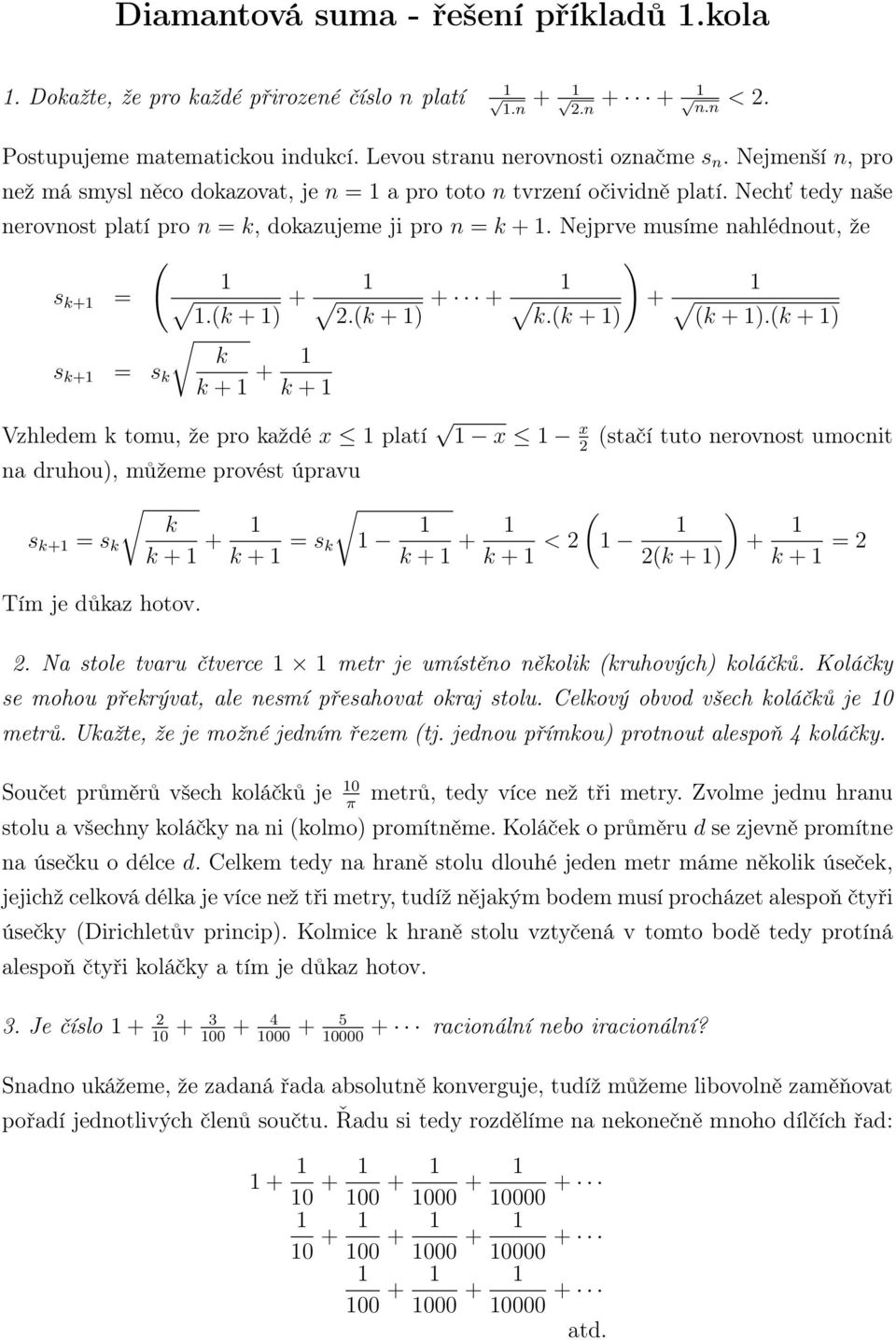 Nejprve musíme nahlédnout, že ( ) s + = + + + +.( + ) 2.( + ).( + ) ( + ).