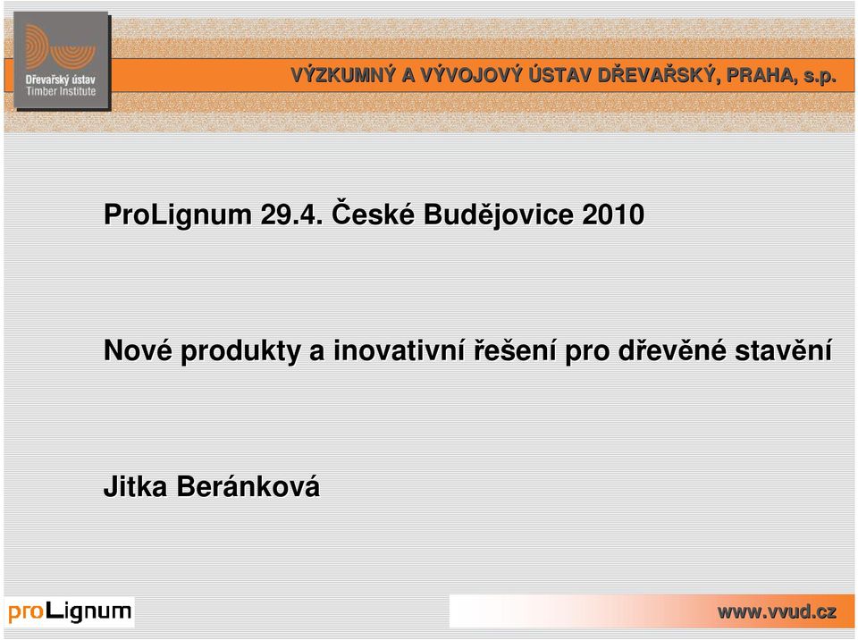 produkty a inovativnířešen