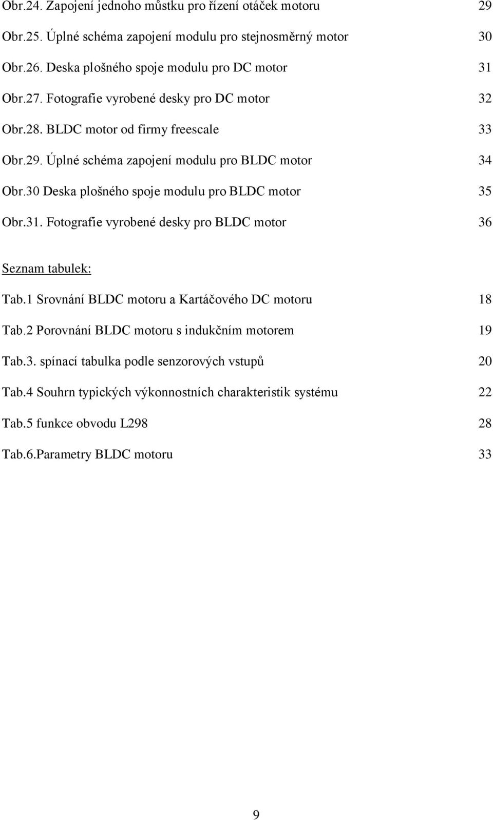 30 Deska plošného spoje modulu pro BLDC motor 35 Obr.31. Fotografie vyrobené desky pro BLDC motor 36 Seznam tabulek: Tab.1 Srovnání BLDC motoru a Kartáčového DC motoru 18 Tab.