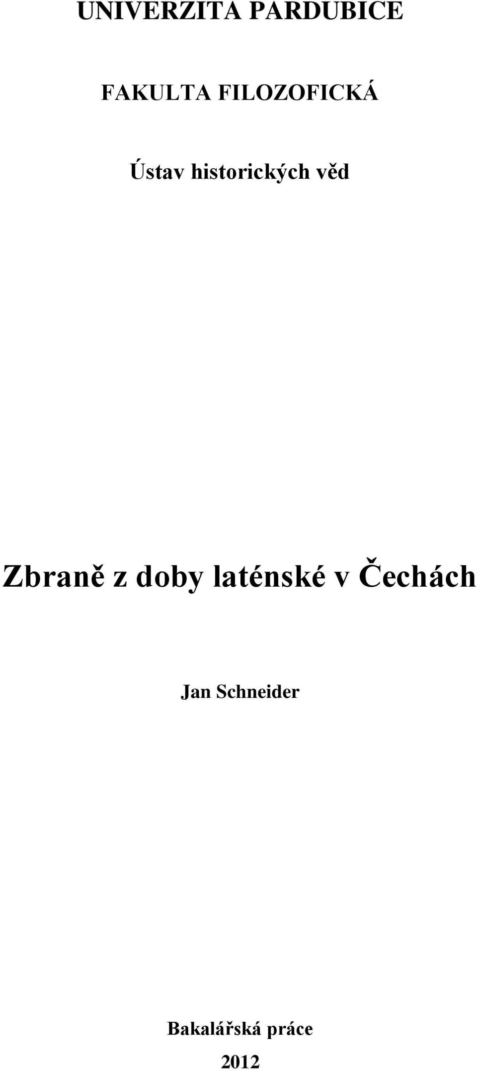 věd Zbraně z doby laténské v