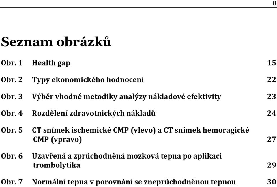 4 Rozdělení zdravotnických nákladů 24 Obr. 5 Obr.