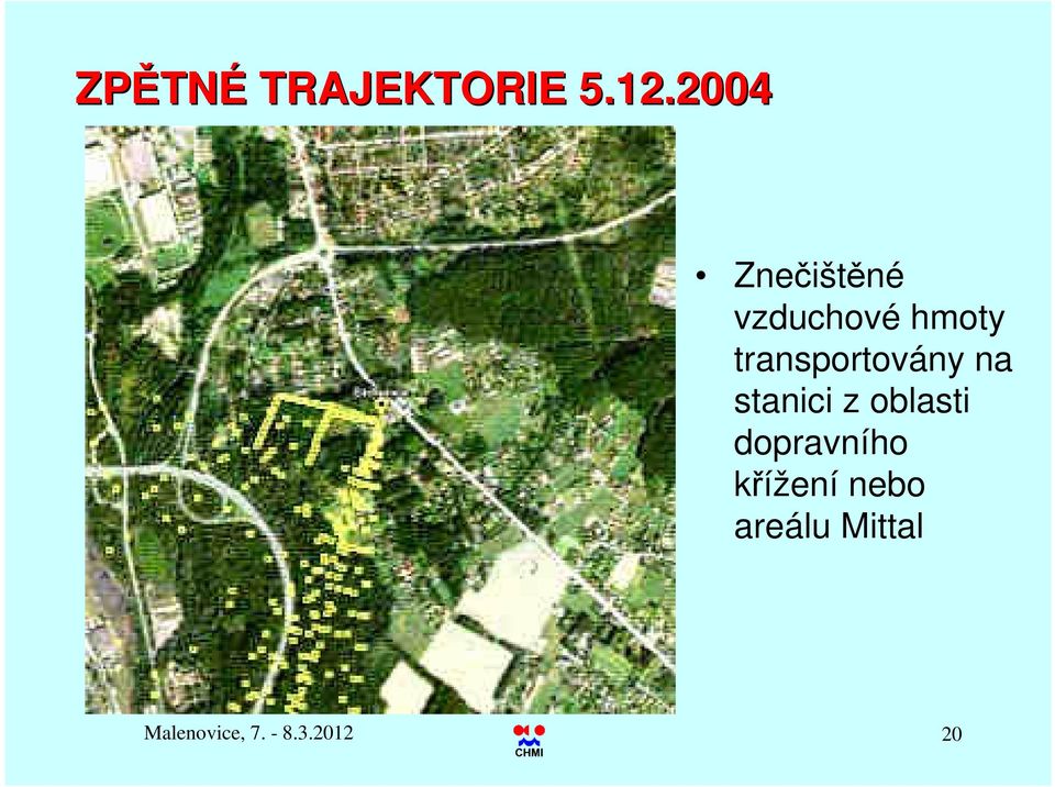 transportovány na stanici z oblasti