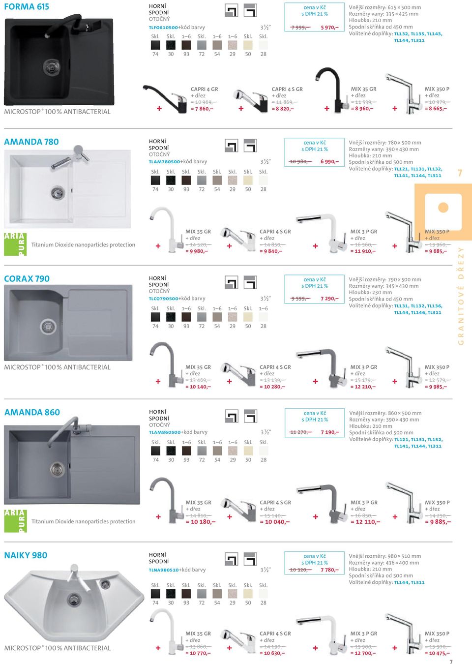 DŘEZY. ... a pohoda dřez. akční nabídka Sprievodca svetom drezov. Průvodce  světem dřezů. A Guide to the World of Sinks - PDF Stažení zdarma