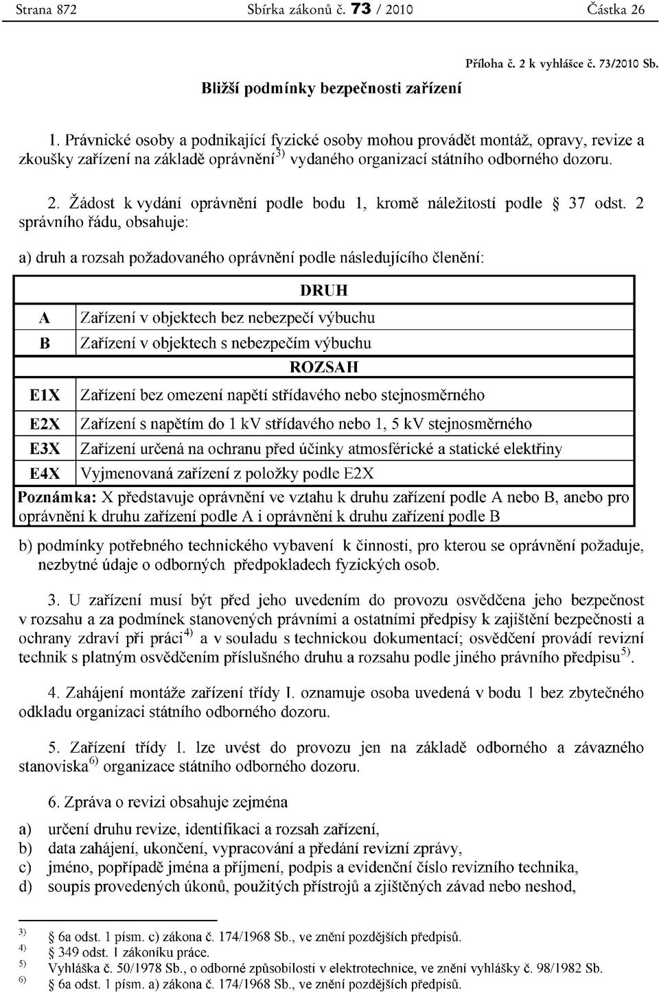 73 / 2010 Částka 26