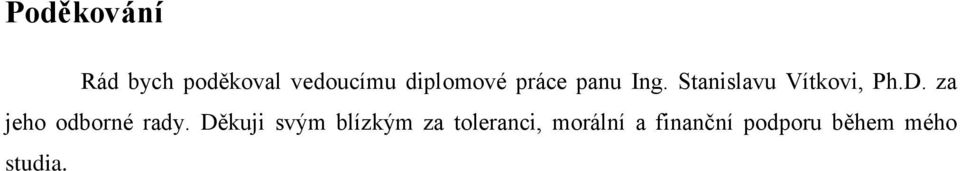 D. za jeho odborné rady.