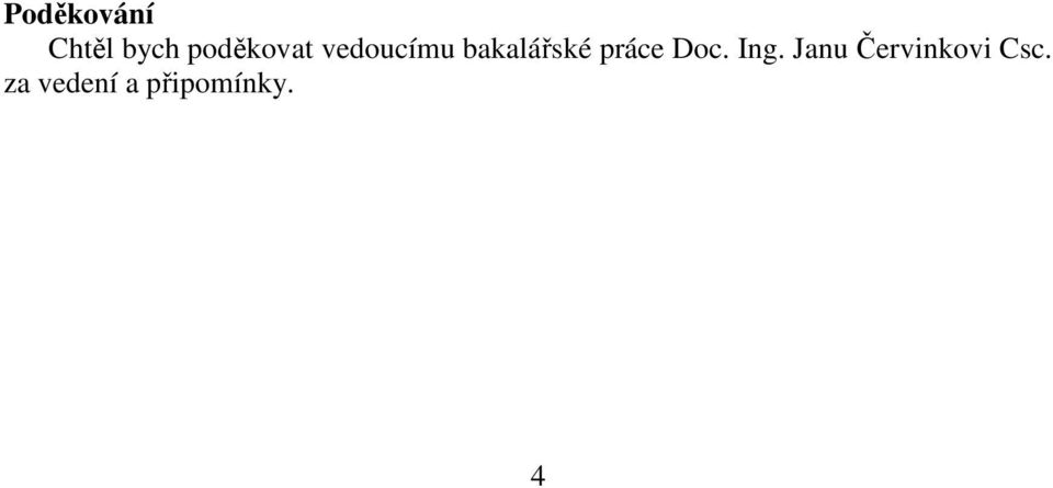 bakalářské práce Doc. Ing.