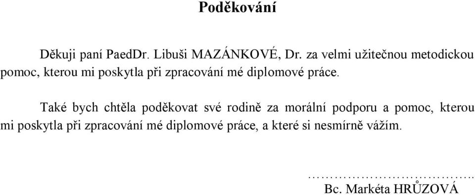 diplomové práce.