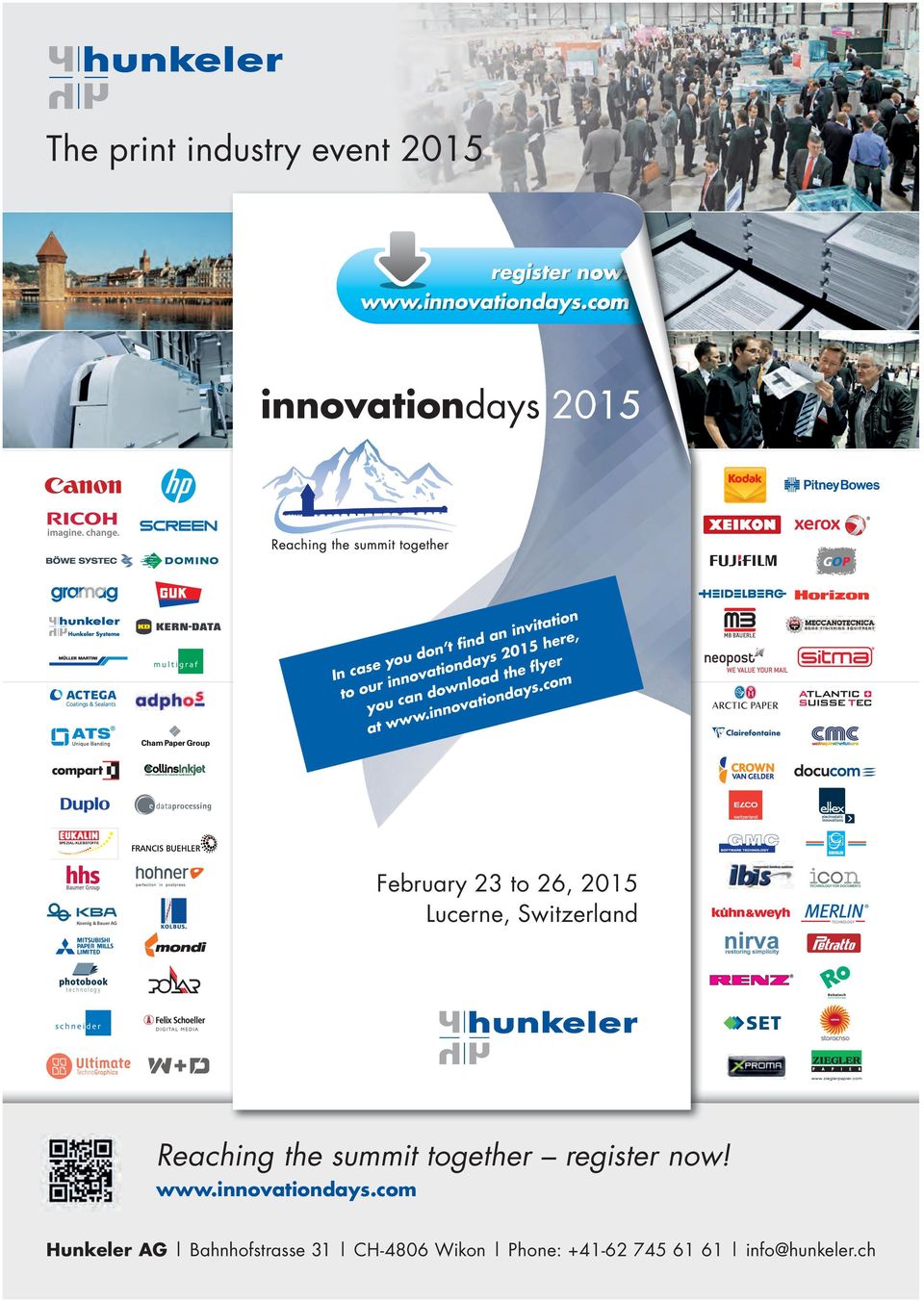 com innovationdays 2015 ² EŉH]QD 0HVVH 0 QFKHQ 0QLFKRY 1ėPHFNR 1HMYì]QDPQėMåt VYėWRYì YHOHWUK ]DPėŉHQì QD ]XåOHFKőRYiQt D ]SUDFRYiQt SDStUX D Á H[LELOQtFK PDWHULiOś Materiály Lakování Laminování