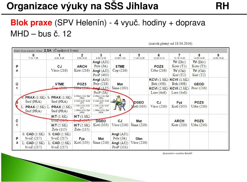 (SPV Helenín) - 4 vyuč.
