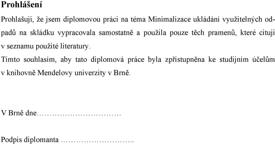 které cituji v seznamu použité literatury.