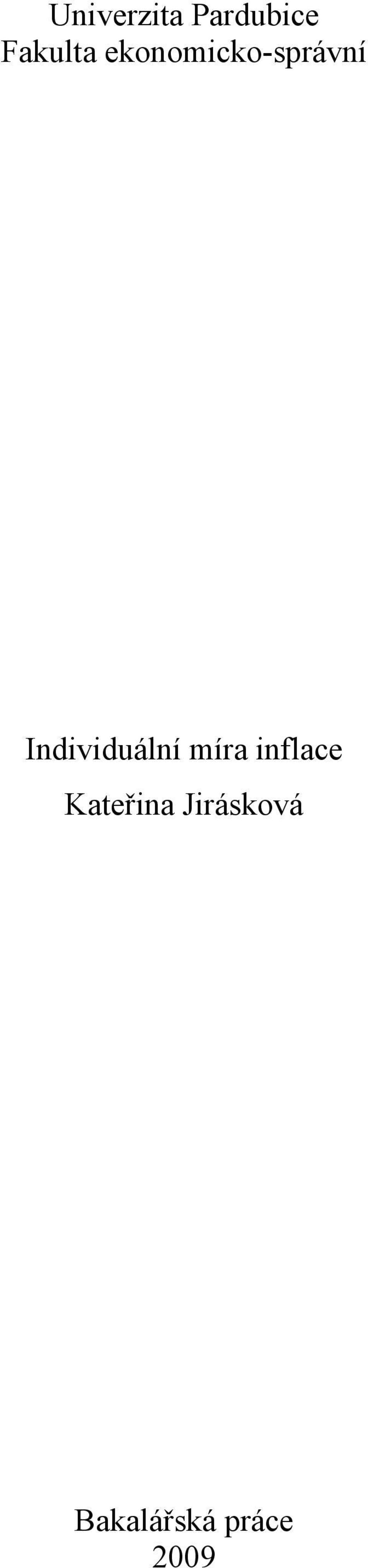 Individuální míra inflace