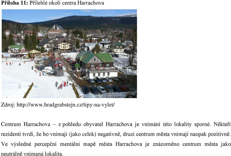 Někteří rezidenti tvrdí, že ho vnímají (jako celek) negativně, druzí centrum města vnímají naopak