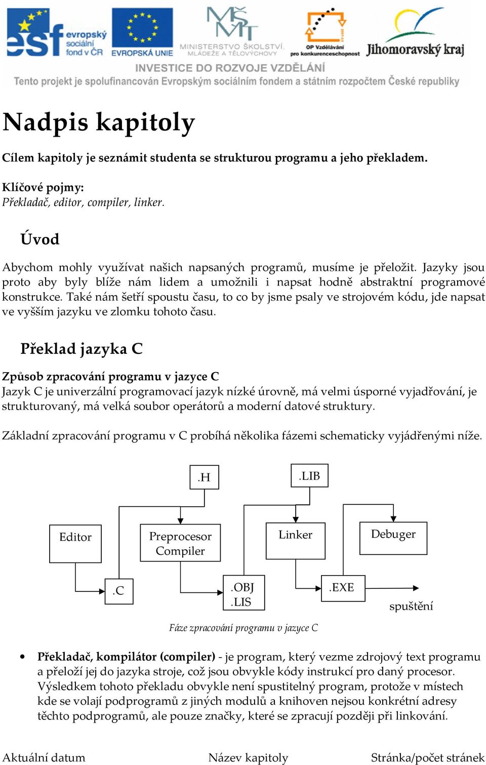 Také nám šetří spoustu času, to co by jsme psaly ve strojovém kódu, jde napsat ve vyšším jazyku ve zlomku tohoto času.