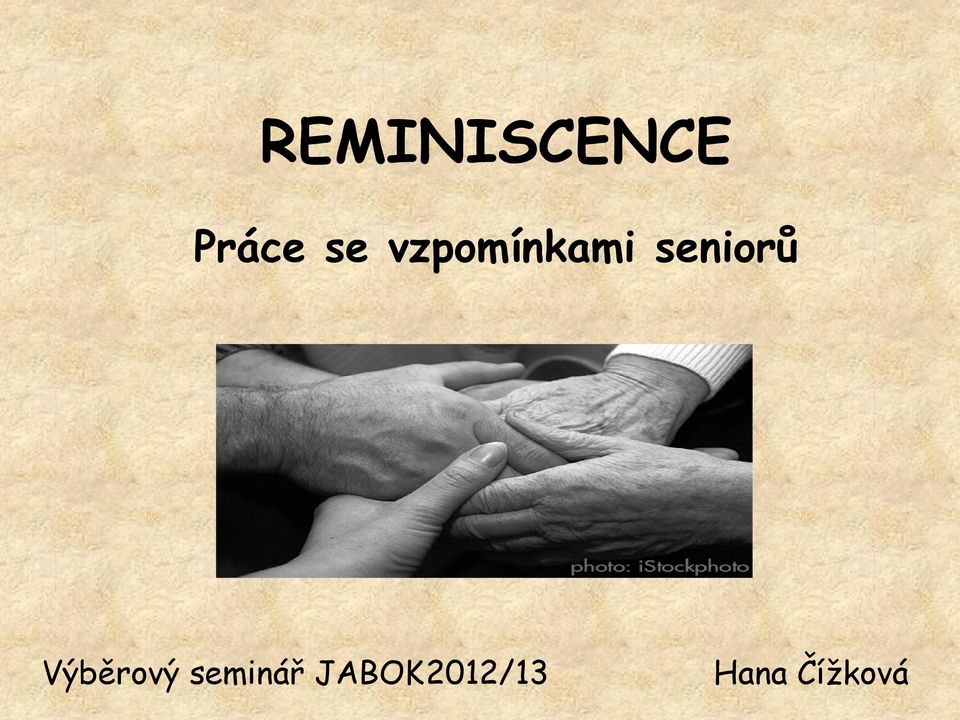 Výběrový seminář