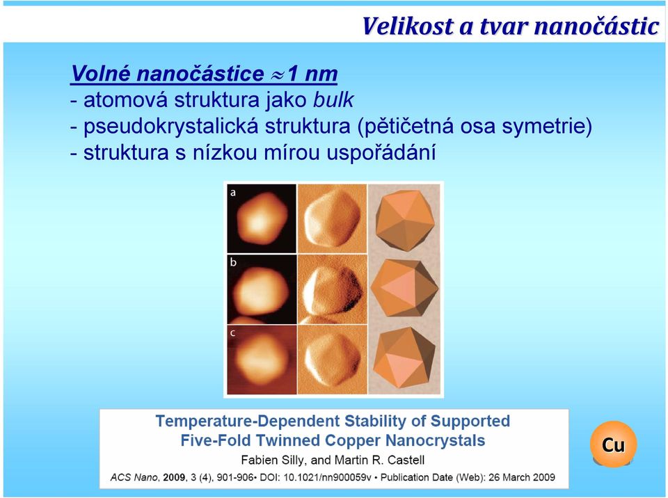 bulk - pseudokrystalická struktura