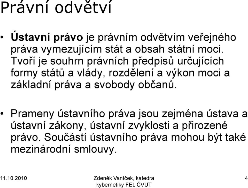 svobody občanů.