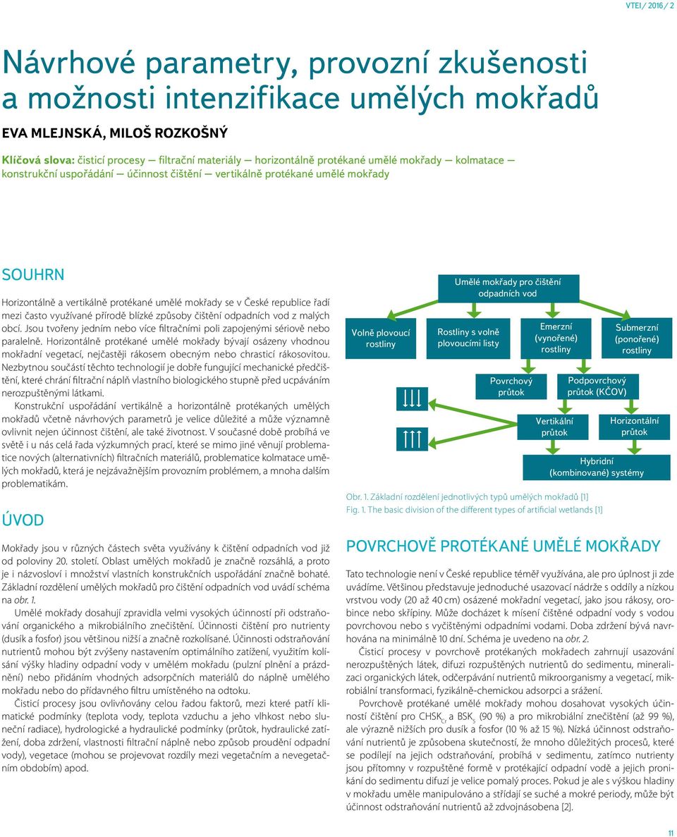 blízké způsoby čištění odpadních vod z malých obcí. Jsou tvořeny jedním nebo více filtračními poli zapojenými sériově nebo paralelně.