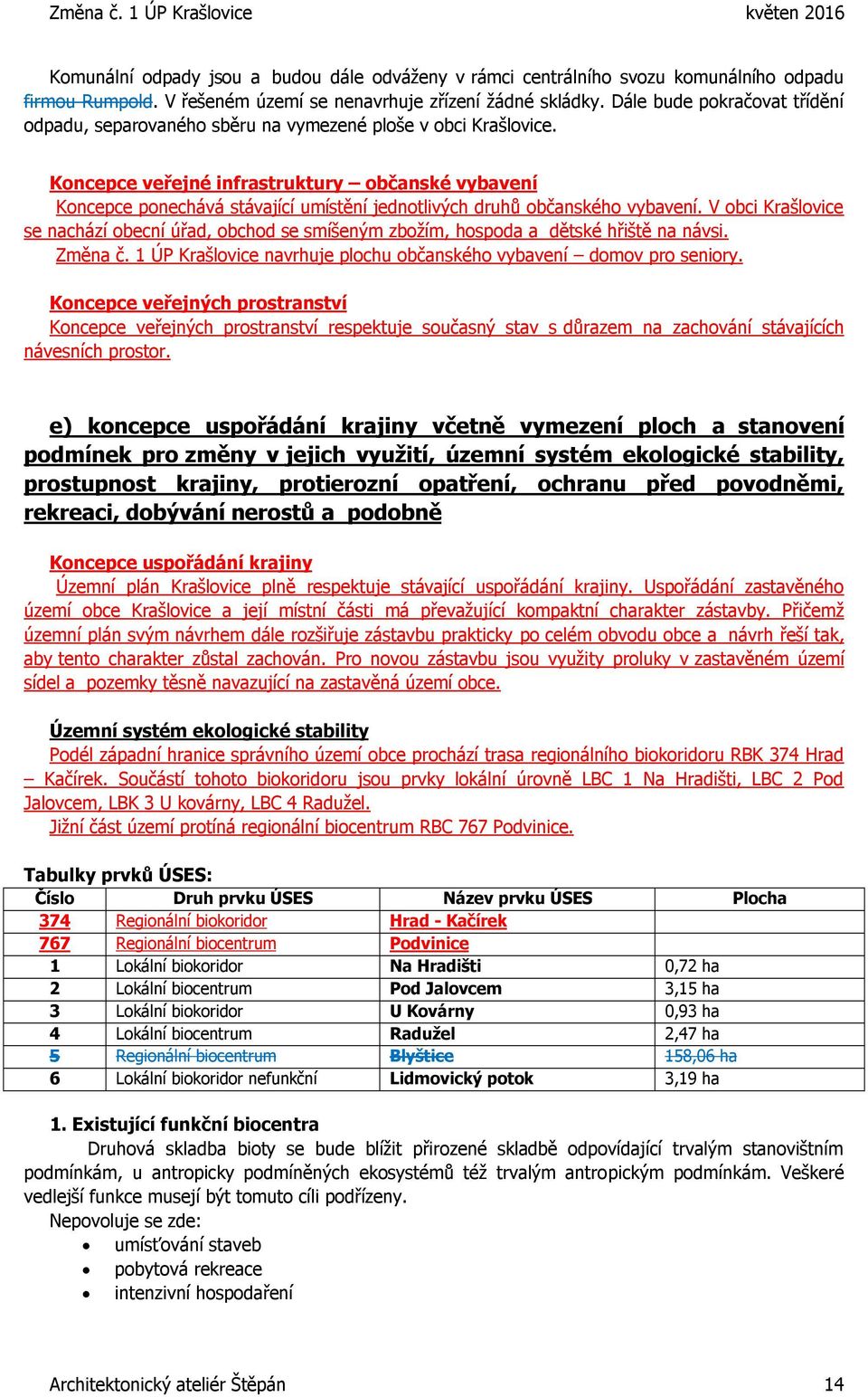 Koncepce veřejné infrastruktury občanské vybavení Koncepce ponechává stávající umístění jednotlivých druhů občanského vybavení.