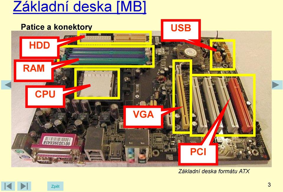 karty, LAN karta, TV apod.