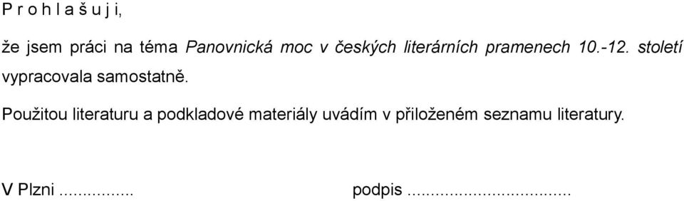 století vypracovala samostatně.