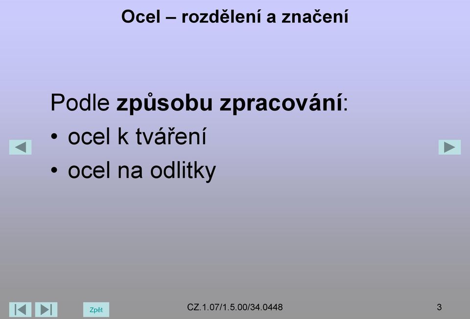 tváření ocel na