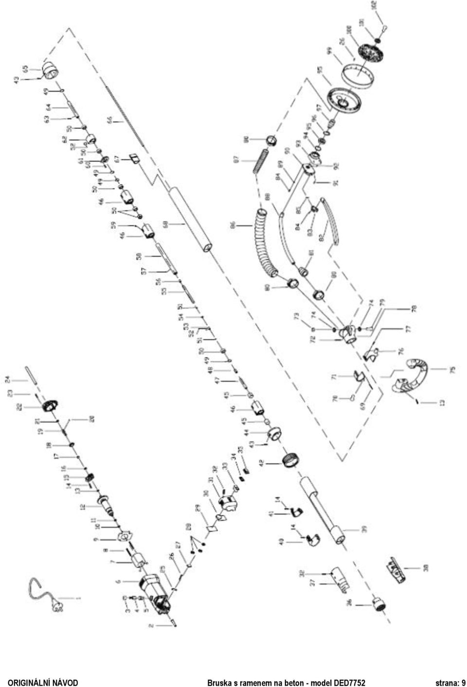 na beton - model