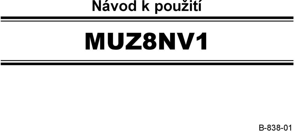 MUZ8NV1