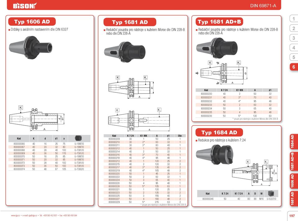 Obr. ó 7: M 8000000 0 0 800000 0 * 70 0 800000 0 * 9 8 800000 0 0 800000 0 0 800000 0 9 8 800000 0 * 0 * pouze pro nástroje s kuželem Morse le IN 8-B ó a 8000000 0 7 U-997/0 80000007 0 0 80 U-997/0