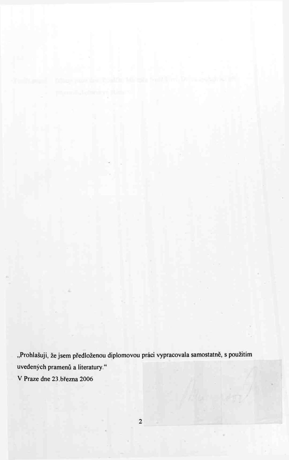 samostatně, s použitím uvedených