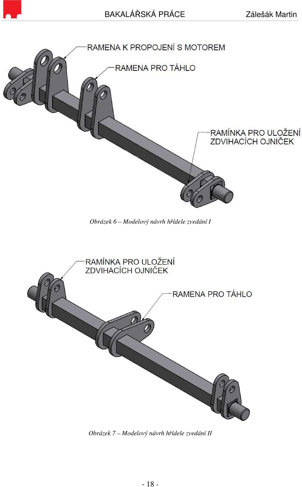 Obrázek 7 Modelový I -