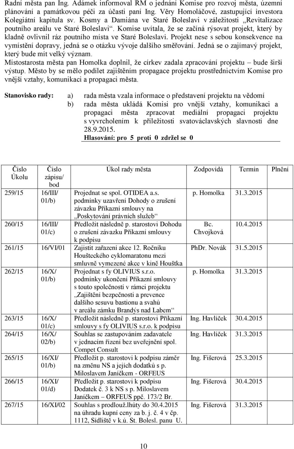 Komise uvítala, že se začíná rýsovat projekt, který by kladně ovlivnil ráz poutního místa ve Staré Boleslavi.